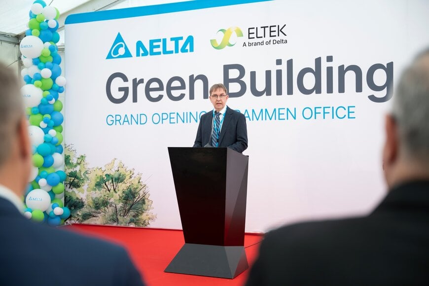 Delta Inaugurates its BREEAM Excellent-Certified R&D and Business Center in Drammen, Norway, Cementing 50 Years of Power and Electronics Innovation