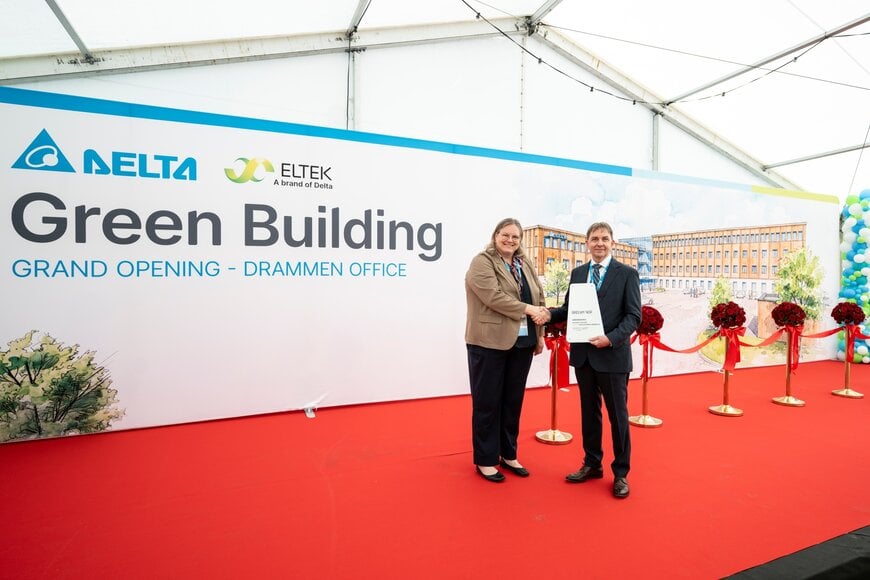 Delta Inaugurates its BREEAM Excellent-Certified R&D and Business Center in Drammen, Norway, Cementing 50 Years of Power and Electronics Innovation
