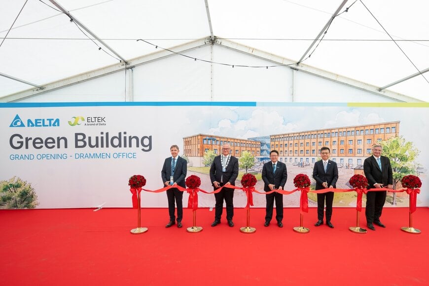 Delta Inaugurates its BREEAM Excellent-Certified R&D and Business Center in Drammen, Norway, Cementing 50 Years of Power and Electronics Innovation