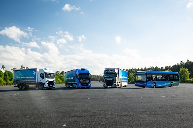 Software-Defined Control Architectures for Commercial Vehicles and City Buses