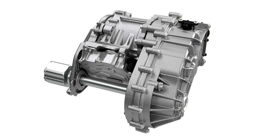 Dual-speed electric rear axles optimize all-wheel-drive hybrid powertrain efficiency