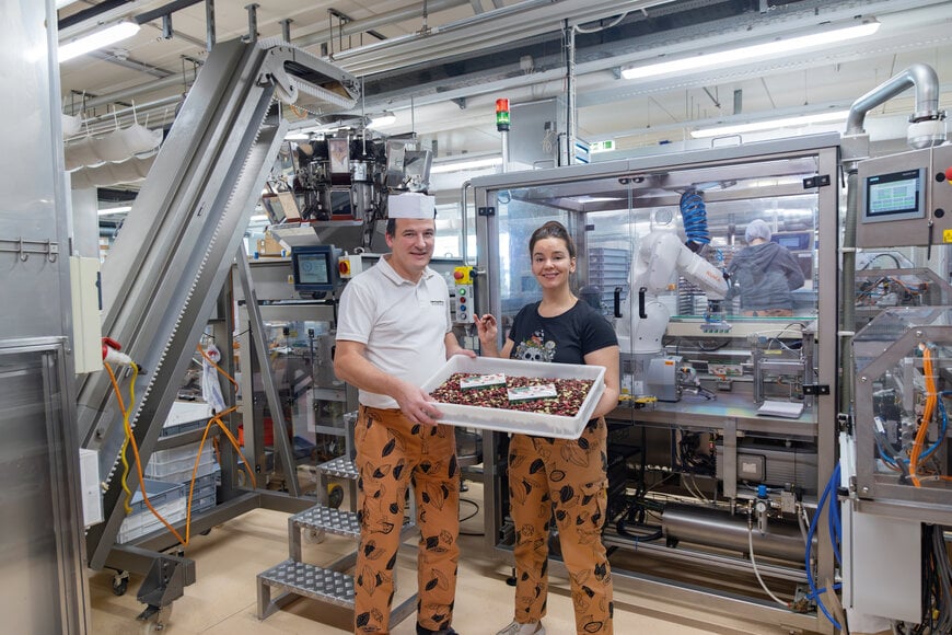 Ishida Mehrkopfwaagen bei Zotter Schokolade