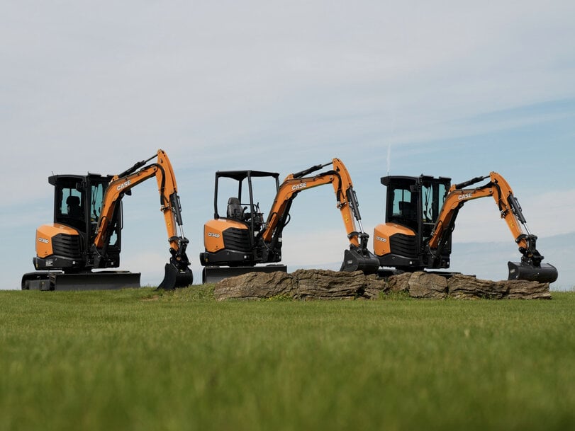 CASE Introduces New 3-Ton Mini Excavators for Tight Jobsites