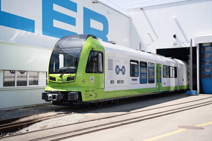 Stadler and ARST Unveil World’s First Narrow-Gauge Hydrogen Train