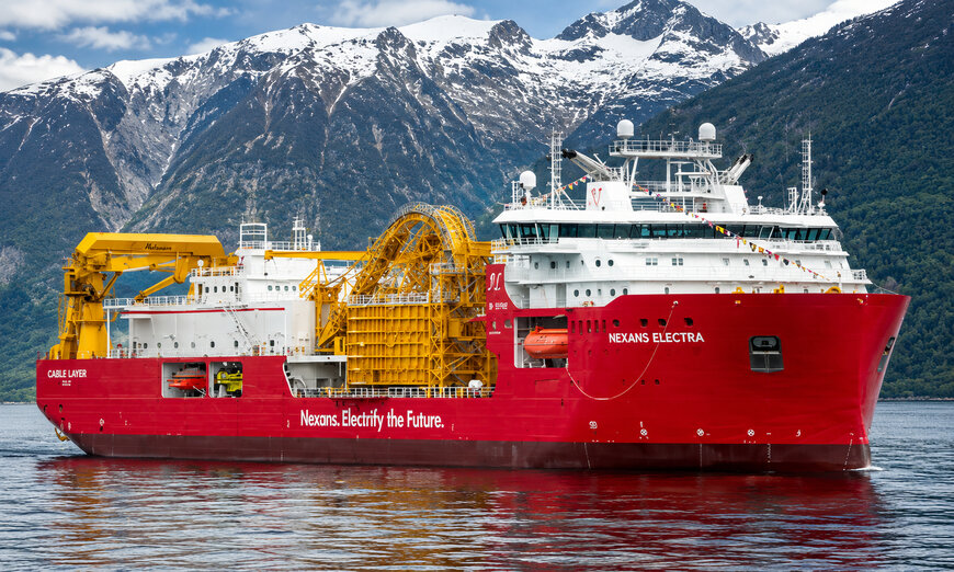 Avanserte kabelleggingsfart&oslash;y optimaliserer infrastruktur for subsea kraftoverf&oslash;ring