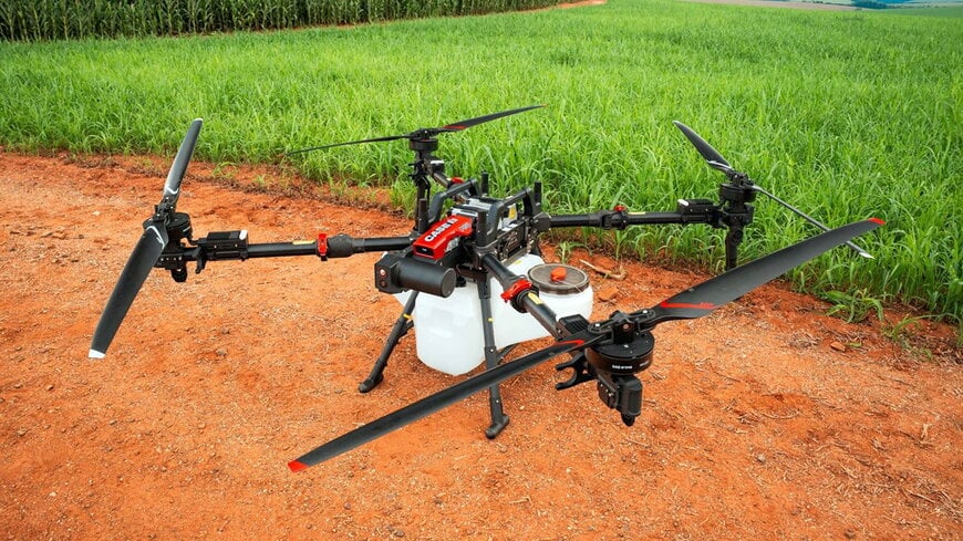 Agricultural drones optimize spraying and input distribution