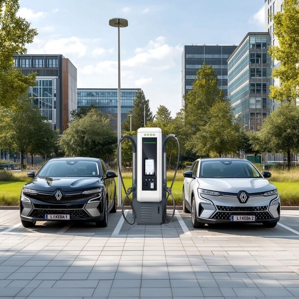 Ultraschnelle DC-Ladestation f&uuml;r Elektrofahrzeuge