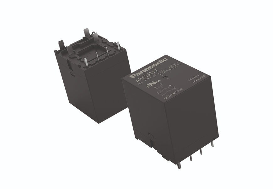 Panasonic Launches IEC 62955-Compliant Relays for Single-Phase EV Charging Systems