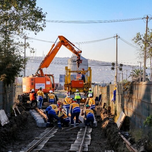 Colas has secured a new railway contract in Chile