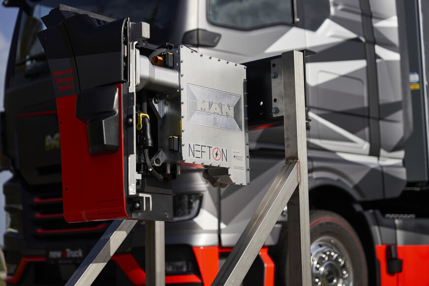 MAN Achieves 3,000-Ampere Charging for Commercial Vehicles