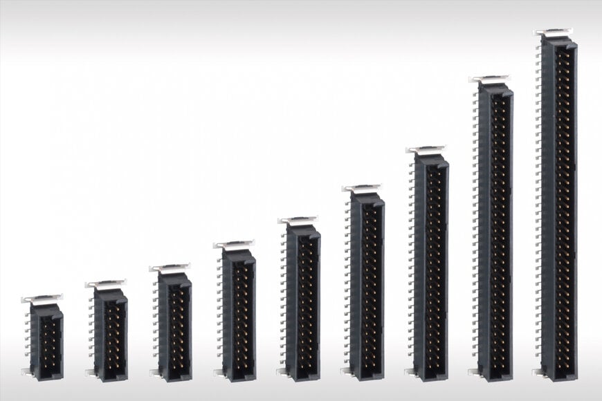 1.27&nbsp;mm Pitch Board Connectors for Industrial Electronics