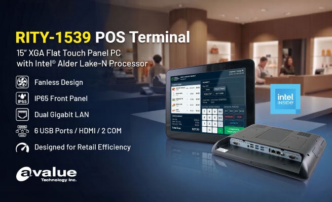 Fanless Point-of-Sale Terminals for Commercial Environments
