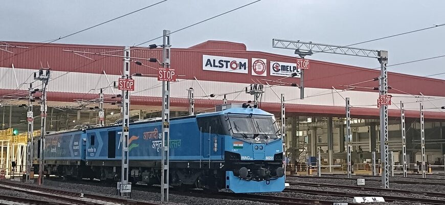 Alstom secures 5-year maintenance service agreement at the Nagpur depot for WAG-12B electric locomotives through its joint venture with Indian Railways (MELPL)