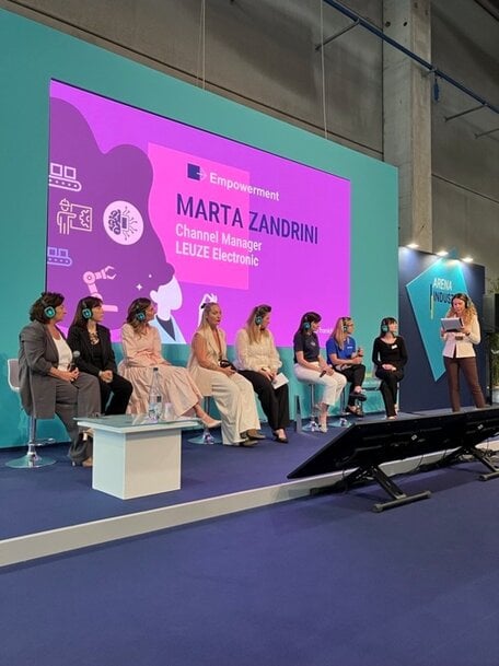 Marta Zandrini (Leuze) r&eacute;compens&eacute;e au She SPS Italia 2026