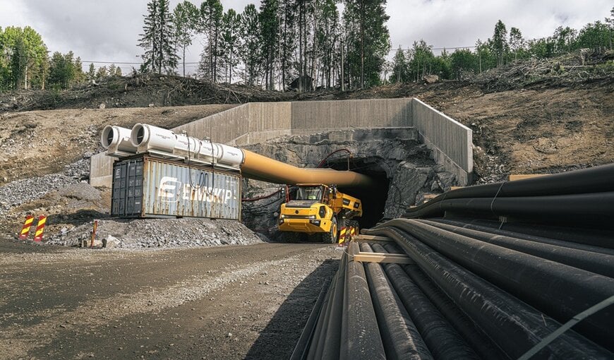 Zero-Emission Articulated Haulers in Hydropower Construction