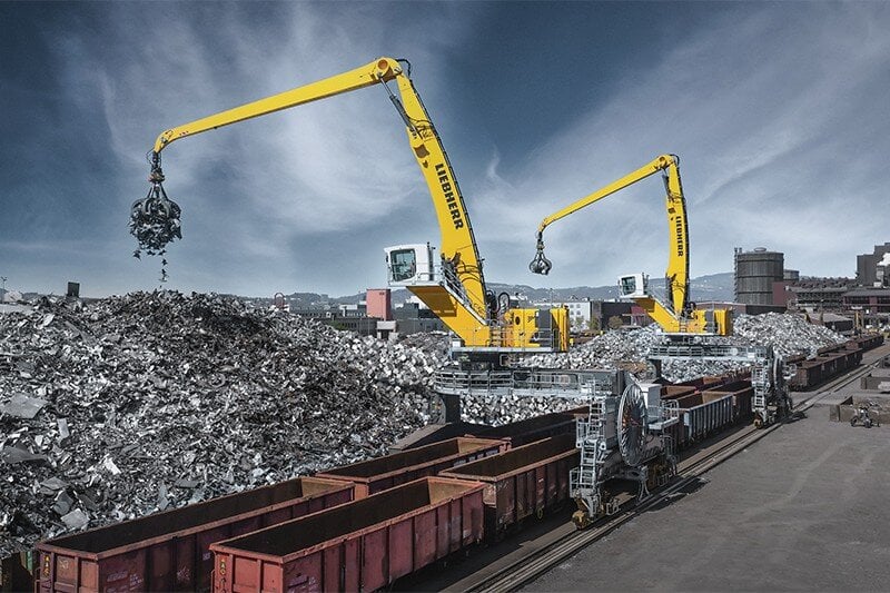 Electric Gantry Cranes for Steel Scrap Handling