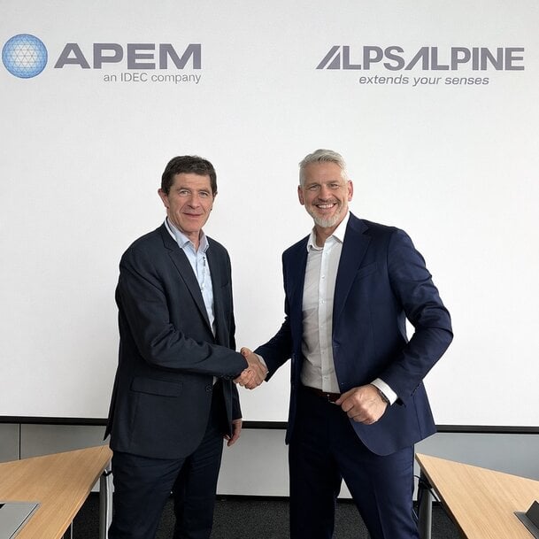 APEM and Alps Alpine Europe strengthen collaboration to deliver next-generation industrial HMI solutions