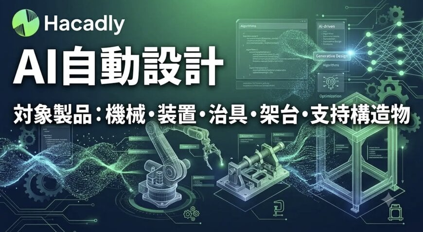 産業用パラメトリックCAD自動化システム向け人工知能