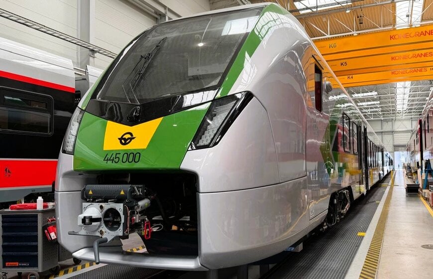 GYSEV InterCity FLIRT Train Procurement Enters Assembly Phase