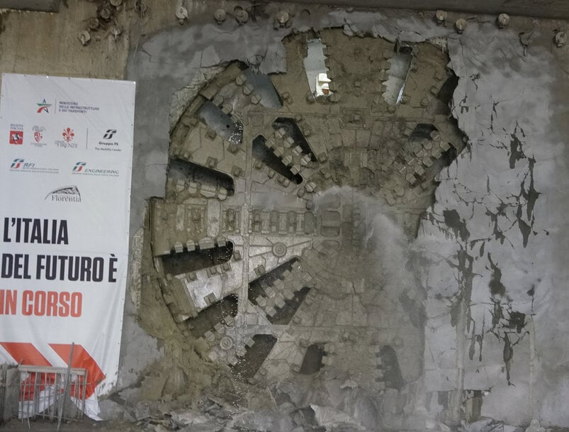 Completamento dello scavo delle gallerie AV di RFI nel nodo di Firenze