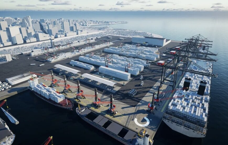 Integration of Hybrid Gantry Cranes for Port Infrastructure