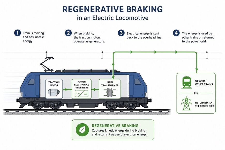 Energy-Efficient Rail Networks