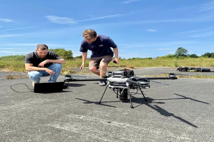 Droneteknologi til realtidsidentifikation af objekter i store områder
