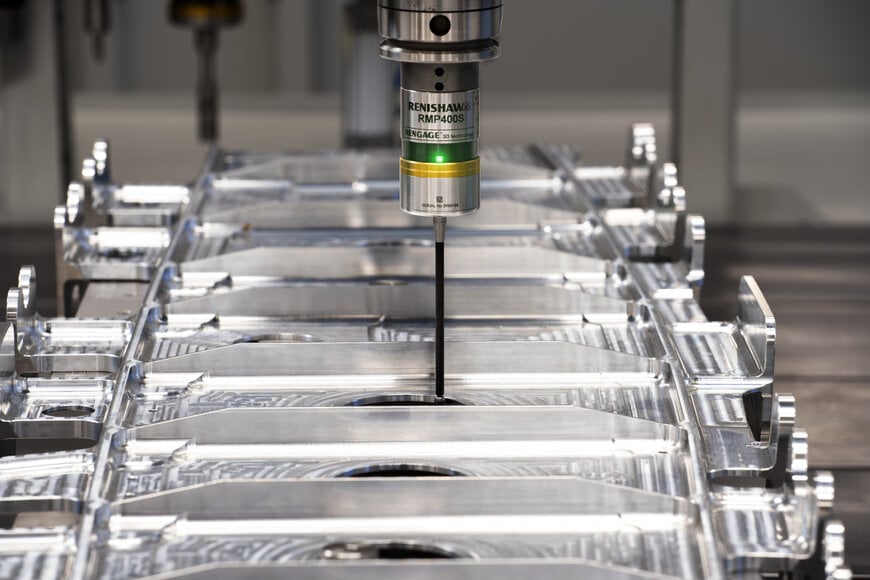Une sonde pour machine-outil intègre le balayage et le contrôle de surface
