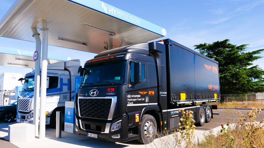 Camion a idrogeno per la raccolta dei rifiuti