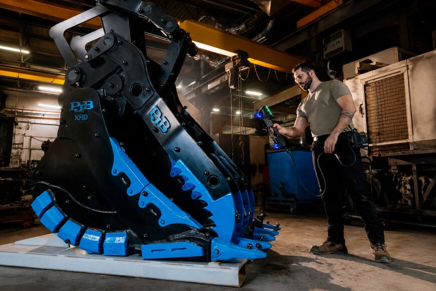 Gli scanner 3D portatili ampliano le capacità di misura metrologica