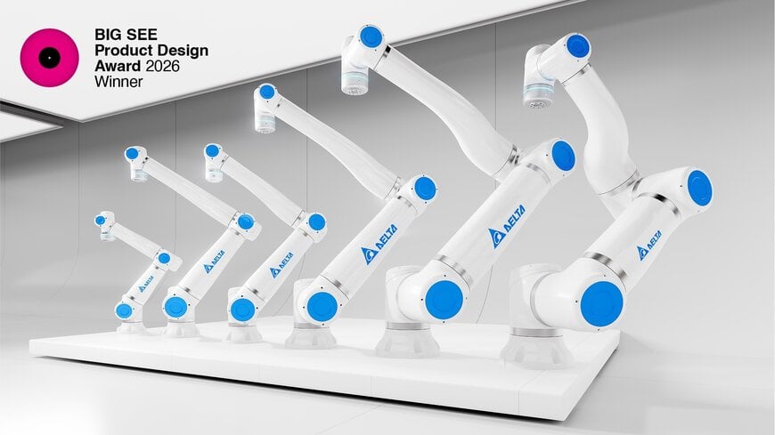 Delta Cobots Win BIG SEE Product Design Award 2026 – Robot Design Combines Function, Safety, and Efficiency