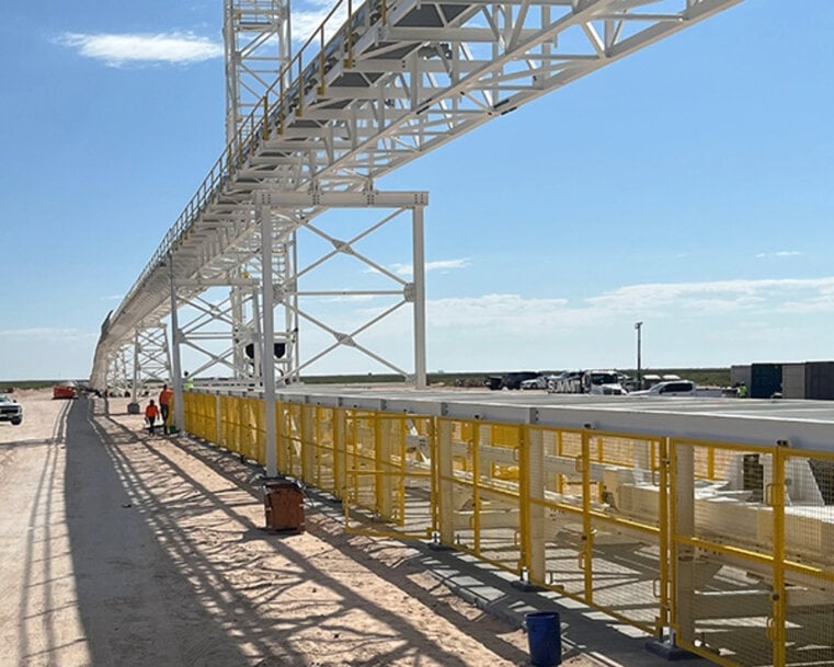 SEW-EURODRIVE Powers One of the World&rsquo;s Longest Single-Flight Conveyor Systems