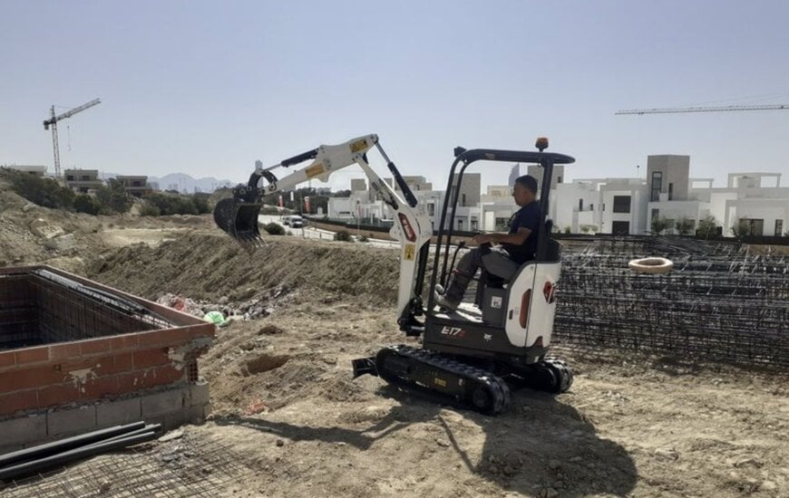 Deployment of Compact Excavation Machinery for Urban Construction
