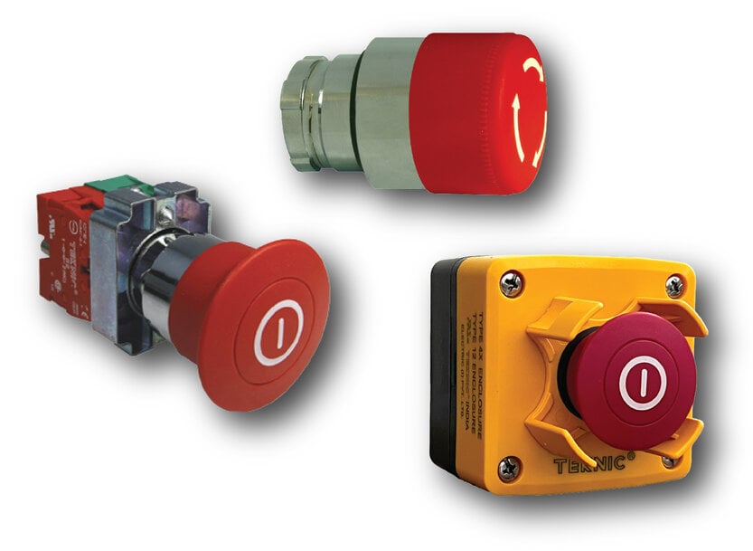 Altech E-Stops Feature Rugged Construction and Easy Assembly