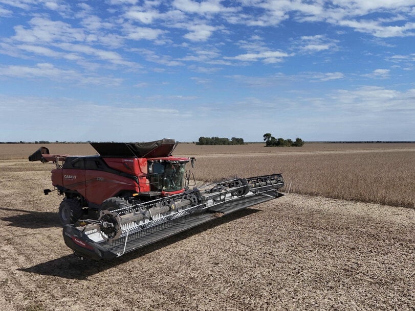 High-Capacity Automated Harvester Integration For Large-Scale Agricultural Operations