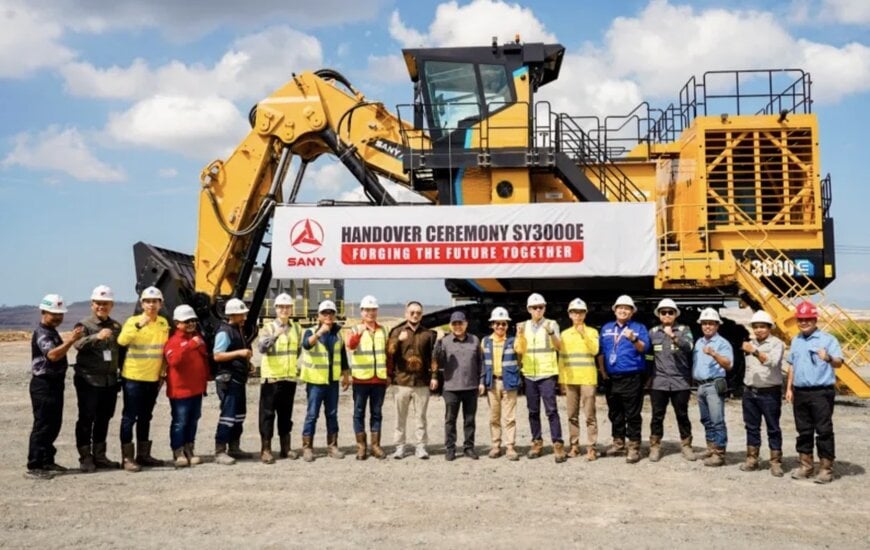 SANY&rsquo;s Electric Mining Excavators Make Overseas Debut in Indonesia
