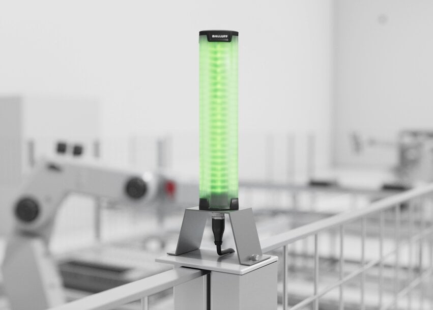 Balluff Introduces SmartLight Black Line Industrial Signal Towers
