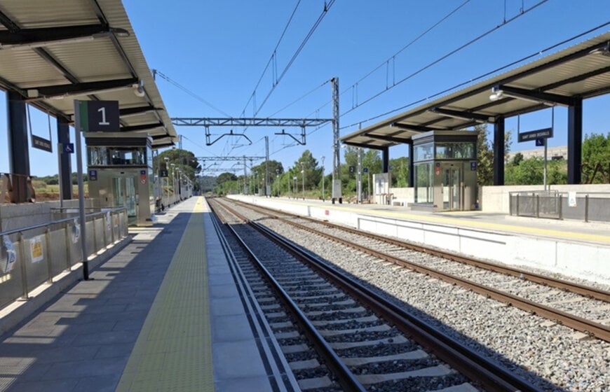 Adif moderniza cuatro estaciones en Girona con una inversión de 15,3 millones de euros