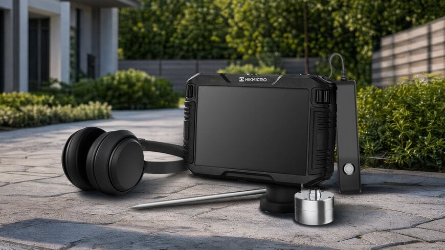 HIKMICRO étend la détection des fuites d’eau sous pression au-delà des bâtiments