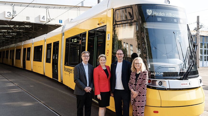 Alstom’s 50-Metre Urbanliner Enters Passenger Service in Berlin