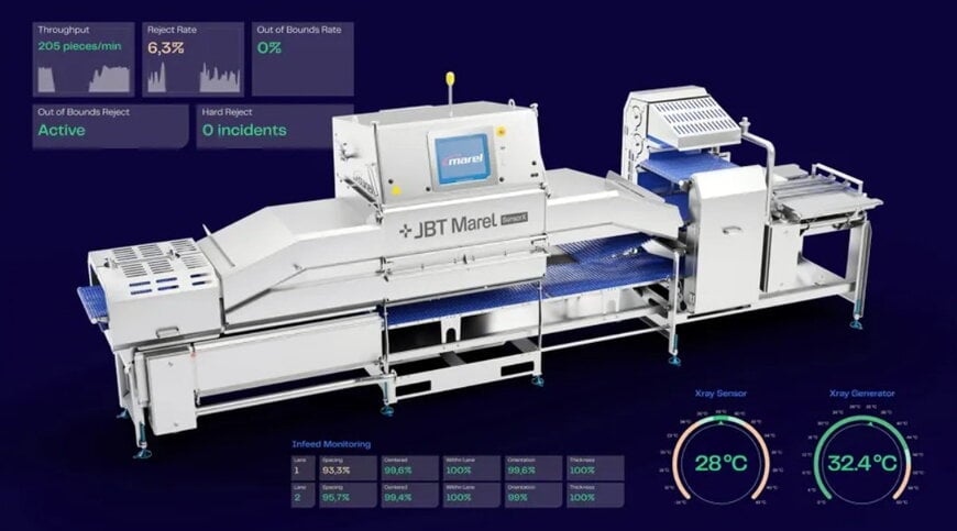 X-Ray Image Processing for High-Speed Poultry Inspection
