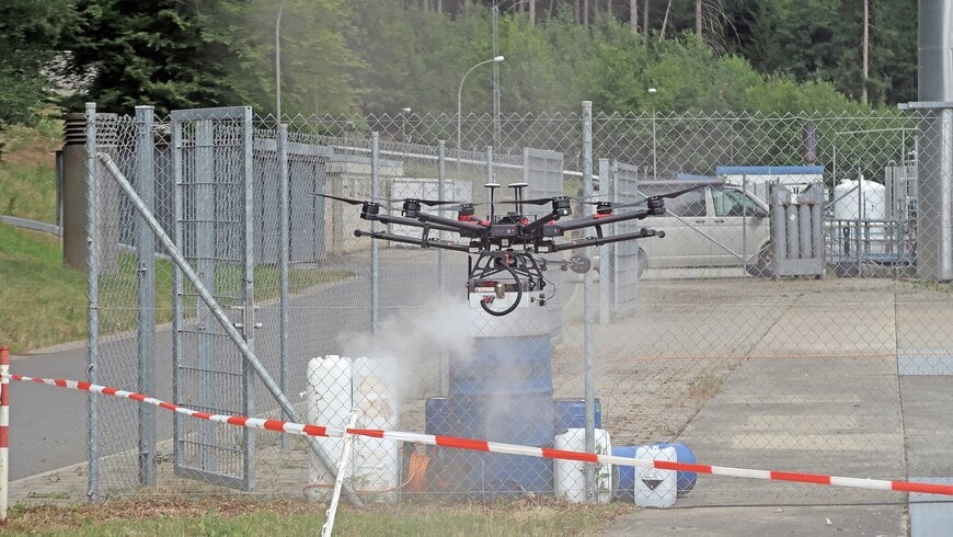 DLR Tests Robotic Remote Hazardous Substance Detection Platform