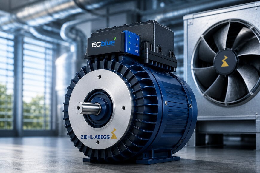 IE5 EC External Rotor Motors Advance Ventilation Efficiency