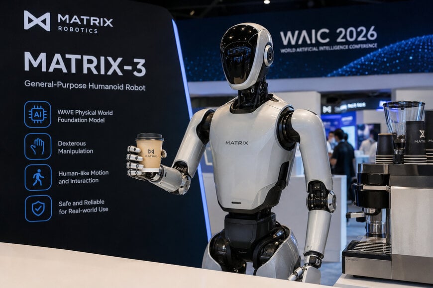 Matrix Robotics Demonstrates Humanoid Robotics at WAIC 2026