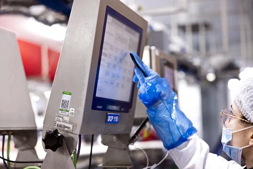 Real-Time Quality Control Software Integration for Food Processing Plants
