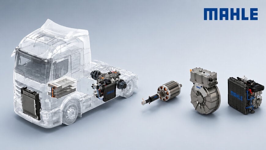 MAHLE Unveils Range Extender System for Electric Trucks