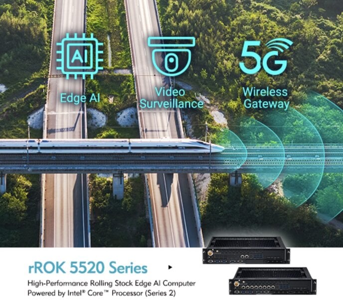 NEXCOM Launches Fanless Railway Computer Platform