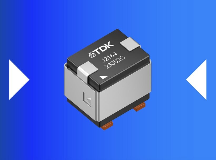 TDK presents SMD common-mode chokes for up to 80 V/35 A