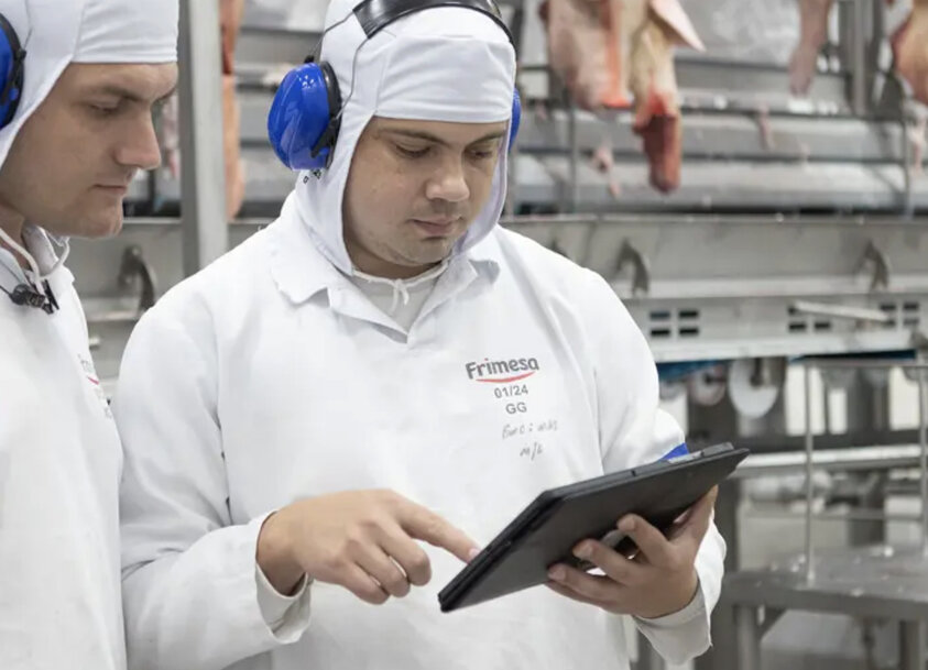 Integrated Architecture for Industrial Food Processing