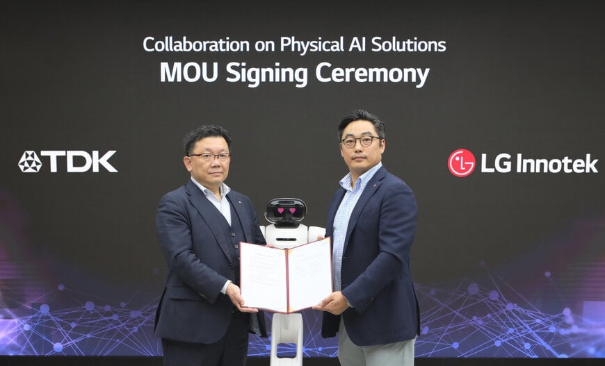 TDK and LG Innotek Advance Physical AI Sensors